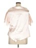 Shein Curve 100% Polyester Pink Short Sleeve Blouse Size 14 Plus (1) - photo 2