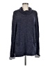 Chico's Blue Turtleneck Sweater Size Med (1) - photo 1