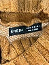Shein Argyle Brown Pullover Sweater Size 6 - photo 7