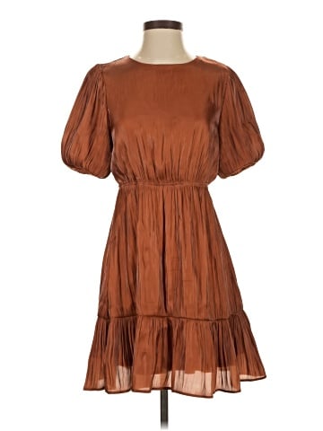 Line & Dot Casual Dress (view 1)
