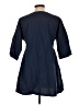 Assorted Brands Solid Blue Casual Dress Size L - photo 2