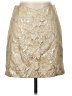 Studio Y Jacquard Floral Gold Formal Skirt Size 7/8 - photo 1