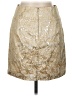 Studio Y Jacquard Floral Gold Formal Skirt Size 7/8 - photo 2