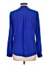 Charlotte Russe 100% Polyester Blue button down Size L - photo 2