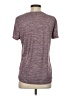 Danskin Burgundy Short Sleeve Top Size S - photo 2