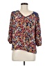 Porridge 100% Silk Blue blouse Size Med (2) - photo 1