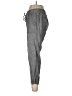 Athleta 100% Linen Chevron-herringbone Gray Linen Pants Size 8 - photo 5