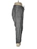 Athleta 100% Linen Chevron-herringbone Gray Linen Pants Size 8 - photo 4