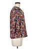Porridge 100% Silk Blue blouse Size Med (2) - photo 4