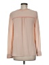 Tinley Road 100% Polyester Pink Orange Long Sleeve Blouse Size M - photo 2