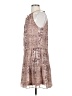 Drew 100% Polyester Paisley Brown Casual Dress Size S - photo 5