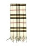 V.Fraas 100% Acrylic Plaid Ivory Tan Scarf One size - photo 2