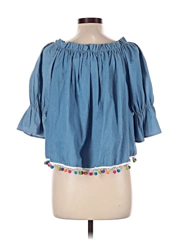 San Joy 3/4 Sleeve Blouse (view 2)