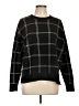 Nordstrom Rack Plaid Black Pullover Sweater Size L - photo 1