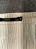 VNOOK Stripes Tan Long Sleeve Blouse Size M - photo 7