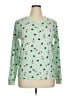 Serra Green Long Sleeve Blouse Size XL - photo 1