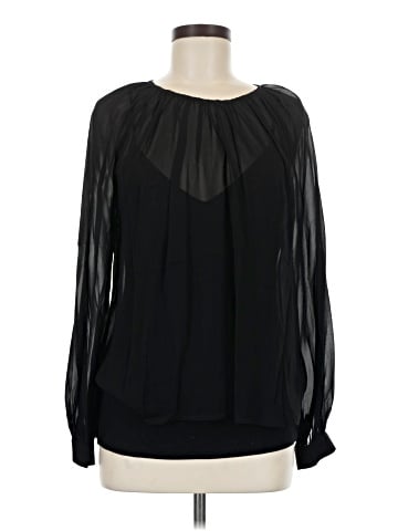 Ecru Long Sleeve Blouse (view 1)