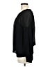Ecru 100% Rayon Black Long Sleeve Blouse Size M - photo 5