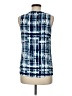Crosby 100% Rayon Blue Sleeveless Blouse Size M - photo 2