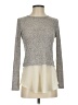 Bar III Metallic Silver Pullover Sweater Size XS - photo 1