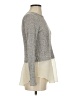 Bar III Metallic Silver Pullover Sweater Size XS - photo 4