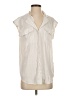 Banana Republic 100% Polyester Ivory button down Size S (tall) - photo 1