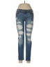 SNEAK PEEK Hearts Blue Jeans Size 9 - photo 1
