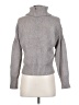 Cyrus Solid Gray Turtleneck Sweater Size S - photo 2