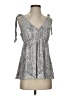 Soma Silver Sleeveless Blouse Size S - photo 1