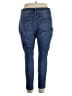 Cato Solid Blue Jeans Size 16 - photo 2