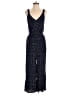 Ann Taylor LOFT 100% Rayon Polka Dots Blue Jumpsuit Size 2 - photo 1