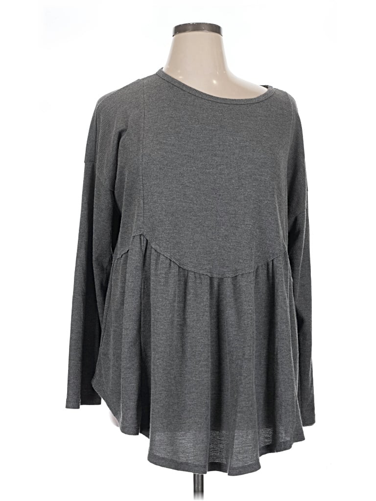 Pre-owned Arula Pullover Sweater In Gray