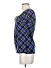 Christine Gerard Blue Short Sleeve Blouse Size S - photo 5