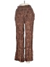 DR2 100% Rayon Animal Print Brown Casual Pants Size S - photo 1