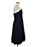 J.Crew 100% Silk Solid Blue Cocktail Dress Size 6 - photo 4
