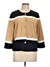 Travelers by Chico's Stripes Tan Brown Jacket Size Lg (2) - photo 1