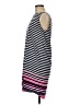 Halogen 100% Polyester Stripes Pink Casual Dress Size M - photo 5