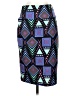 Lularoe Graphic Blue Casual Skirt Size S - photo 1