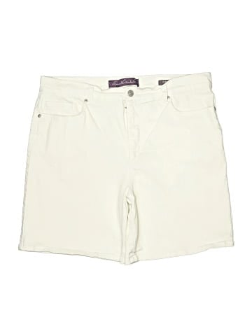 Gloria Vanderbilt Khaki Shorts (view 1)