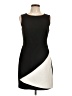 BCBGMAXAZRIA Color Block Black Cocktail Dress Size 10 - photo 1