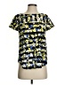 Peter Pilotto for Target 100% Polyester Yellow Short Sleeve Blouse Size S - photo 1