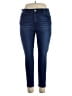 Angels Solid Blue Jeans Size 16 - photo 1
