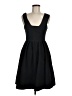 H&M Solid Black Cocktail Dress Size 6 - photo 1
