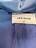Adrienne Blue Short Sleeve Blouse Size M - photo 4