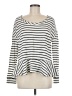 We the Free Stripes White Pullover Sweater Size M - photo 1