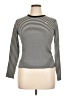 Nordstrom 100% Cotton Stripes Ivory Long Sleeve Turtleneck Size XL - photo 1