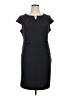 AA Studio AA Solid Black Cocktail Dress Size 16 - photo 1
