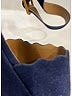 Chloé 100% Suede Blue Suede Lauren Espadrilles Size EU 37 - photo 8