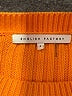 English Factory 100% Cotton Orange Pullover Sweater Size S - photo 6