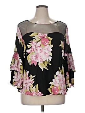 Unique Spectrum 3/4 Sleeve Blouse